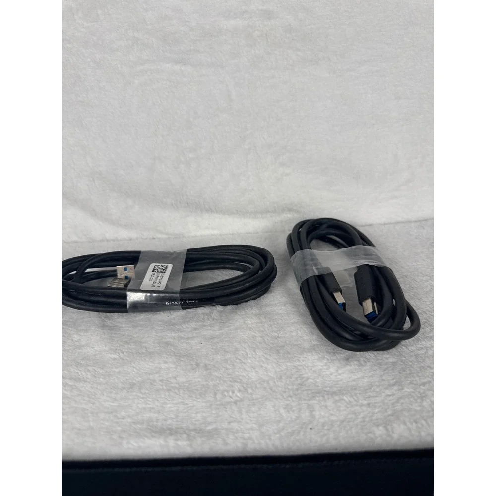 Dell USB 3.0 Type A to Type B Cable Universal OS Black Like New PN81N5AA2 2pk